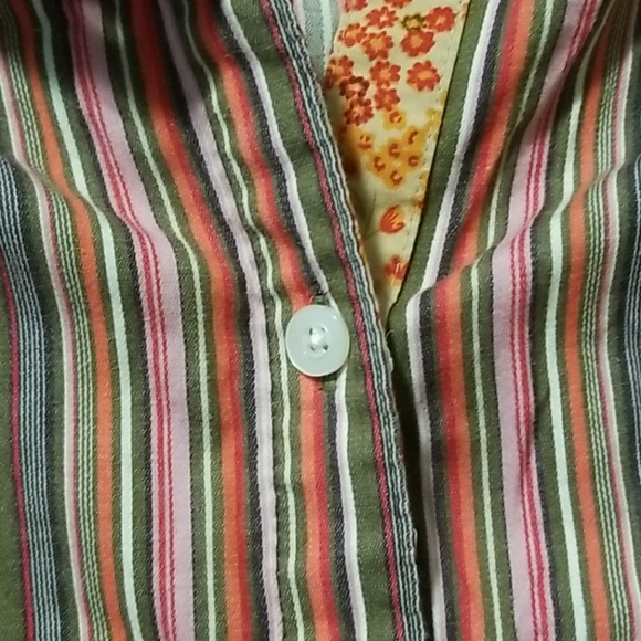 Maternity long sleeved button down shirt - Picture 4 of 5